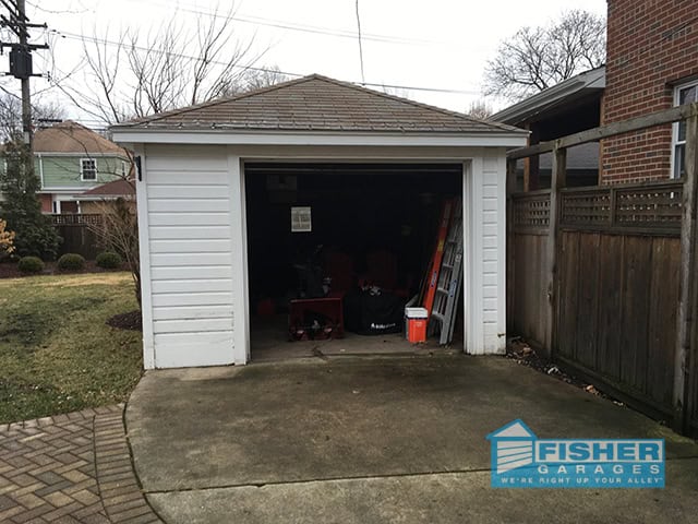 New Garage Edgebrook - Fisher Garages